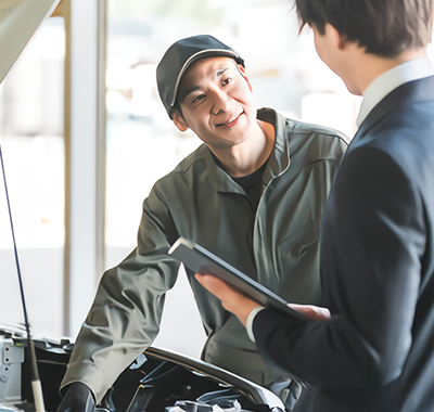 はじめての方も安心。
実際の声と車検の流れをご紹介